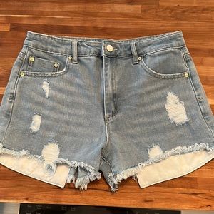 Tractr girls denim shorts Sz 14